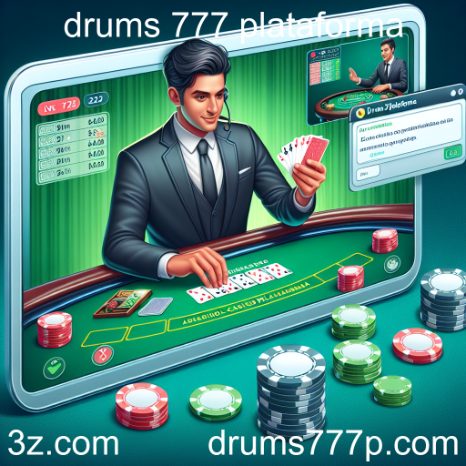 Cassino Ao Vivo: A Experiência Autêntica do Jogo Online no Drums 777 Plataforma